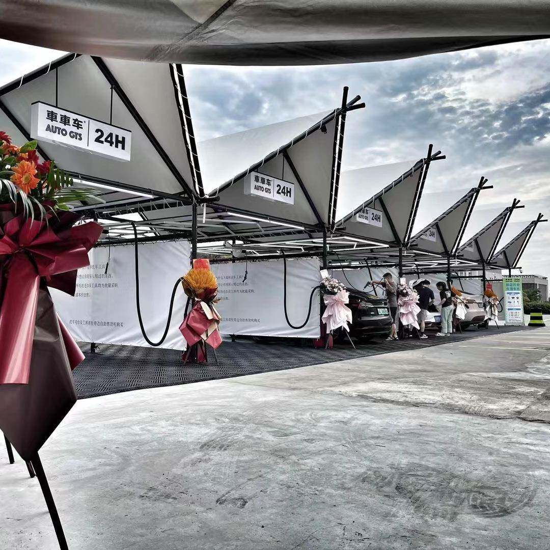 伴PDB陆智自助洗车机自源头厂2工4h商用能助洗车机小时无人值守扫