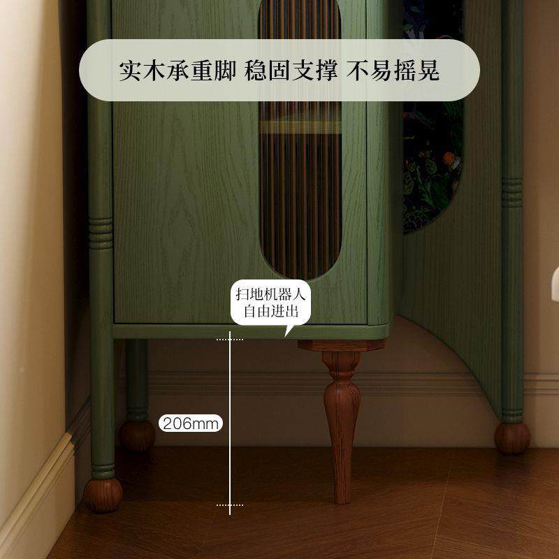 法复古71梳妆台式小型角转客厅斗户柜一体中古风收纳置物架落地妆,住宅家具,梳妆台+梳妆凳,淘宝优惠券,粉丝福利购,淘宝优惠卷