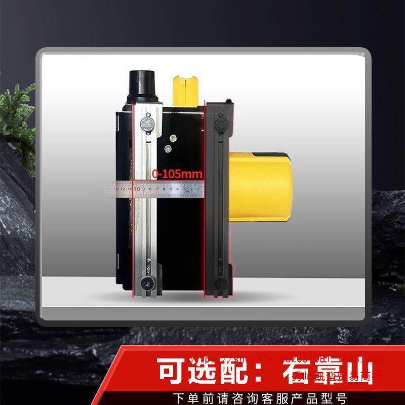 尘霸125OFO手提锯无尘轨装石道锯款木新工修无尘锯膏板无尘切割机