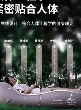 户外充气发便气垫携床沙懒人露全自动充气床垫懒人空气CQSF003营