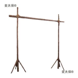 婚庆拱门木架麦太保置婚礼场景布道迎宾区t台背装饰木景质方门麦