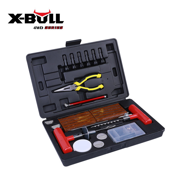 X-BVLL 自驾越野户外汽车安全应急轮胎快速补胎工具100件套
