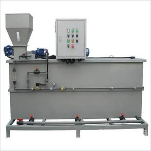 不锈钢全自动PAM加药装置污水处理加药机三腔三箱加药絮凝剂干粉