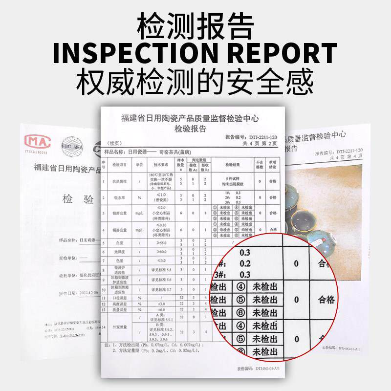 龙专泉青瓷哥窑功夫茶具办公室用轻装家用奢YLT-066陶瓷茶壶杯整