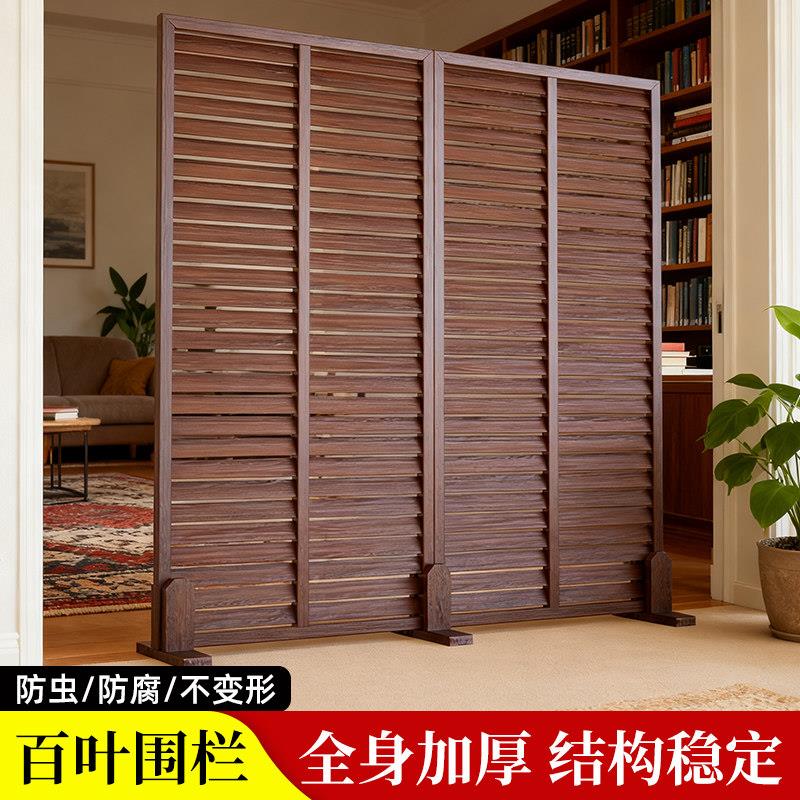 防腐木QDP一围栏栅栏阳户庭外院隐私遮挡墙楼小院百叶篱笆护栏台