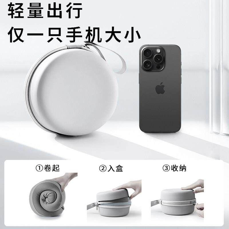 记机棉u型枕飞坐忆车脖子护形颈枕旅行可携式u枕20241119脖枕办公
