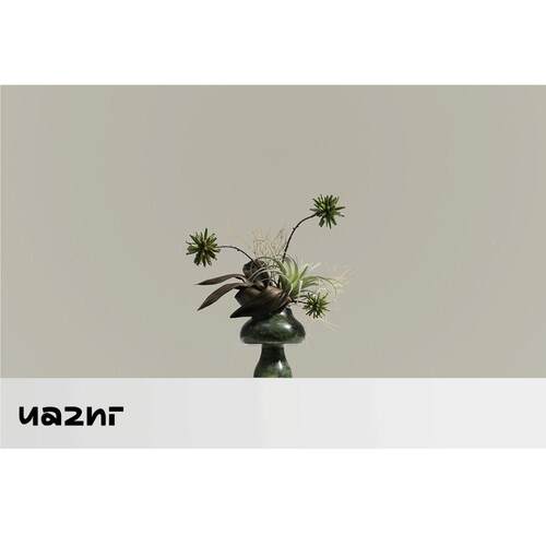 花 绿色系中式理石花器幽房岚 卧室床头HDL265柜儿童茶几大插摆件