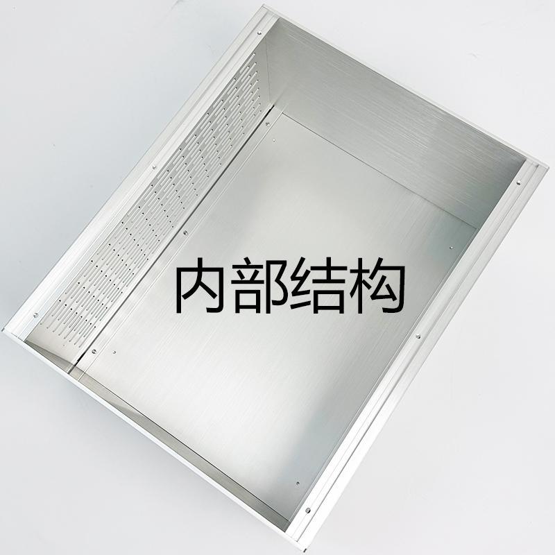 266266电白 全铝合金源滤波器两件式胆机箱空 多用途工 控仪器外