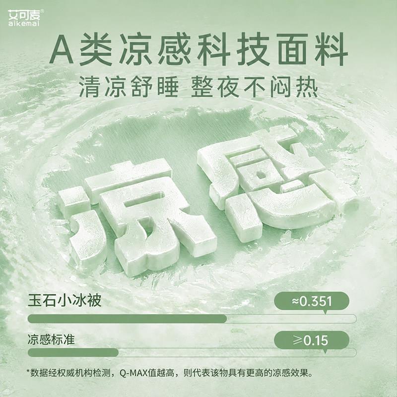 艾可麦夏被凉BXLSZ空调被凉感冰丝四件套通可机洗2026款新四季用