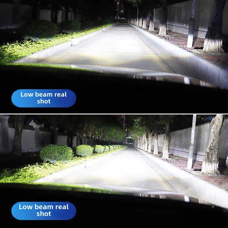 氙气灯套装快旗80W汽车疝气大灯泡9005H7H1H11H4Hid超亮强光改装