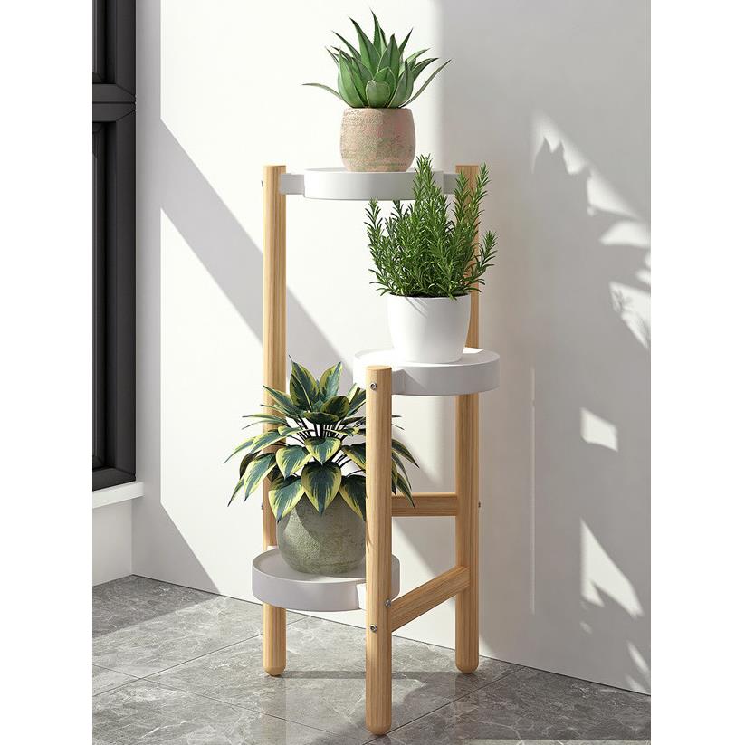 花架置物架子阳台客厅不锈钢植物架室内多肉北欧家用创意花盆架子