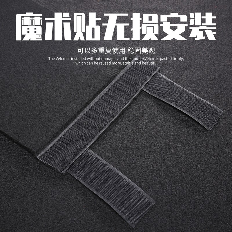 速发202款大众汽车内饰用品大全b8改装饰配件后备箱隔板收纳箱2