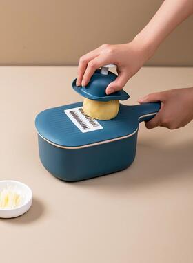 速发土丝丝切豆器刨丝器萝丝擦卜防伤手多功能三明治组合机构