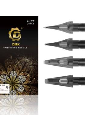 德克纹身德克Dirk精品一体针纹身纹眉针通用短针打雾叉排弧排针