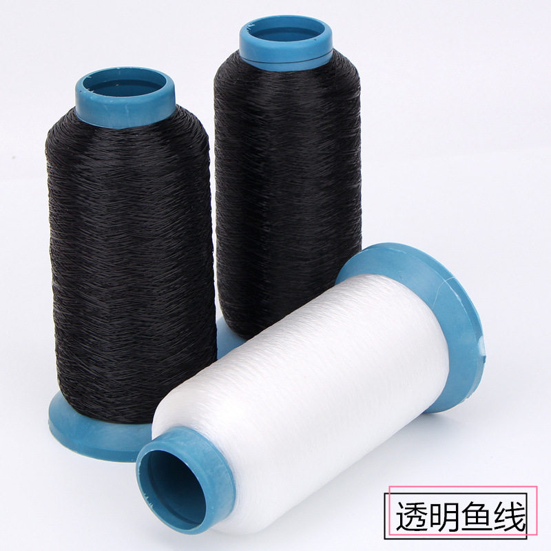 尼龙手工缝纫机线非常工厂渔线多功能透明丝线缝衣线服装隐形衣领