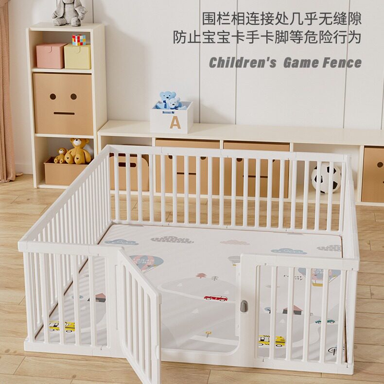 贝易大自然单片游戏围栏婴儿防护栏地上栅栏家用安全可DIY定制