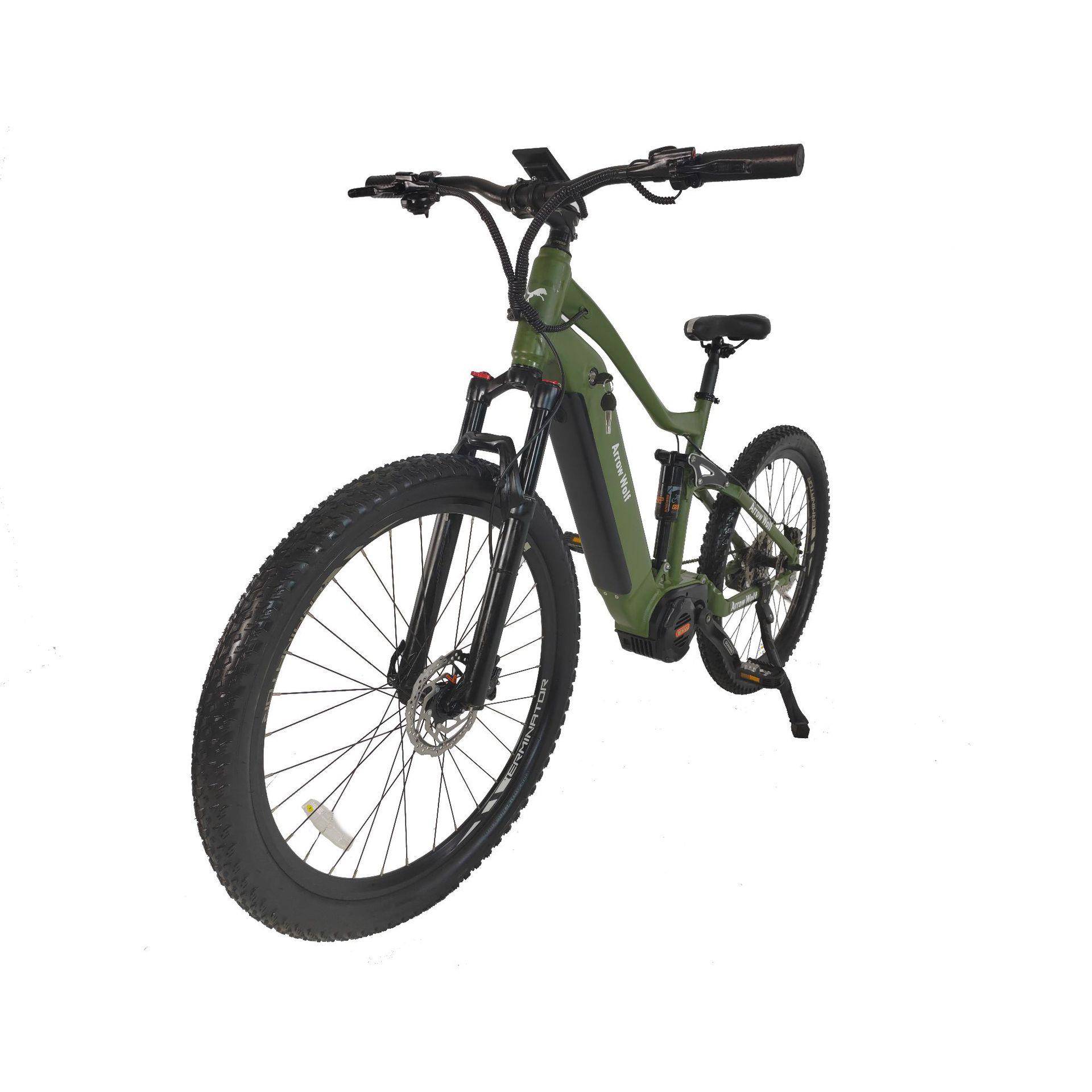 中八方1000W中1置自电动自行车置620软尾电动助力行M车中置助力车