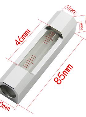 条式度水仪高精水准仪条形水泡平气泡8520便携水准框式水ELR平平