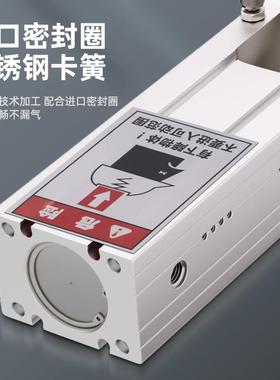 0机械手侧姿组气缸9度翻转H0C324L5040WHC力D40ZMM80倍翻转气缸