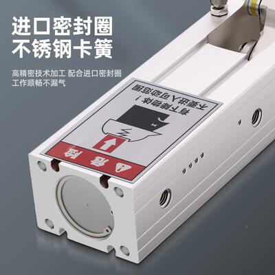 0机械手侧姿组气缸9度翻转H0C324L5040WHC力D40ZMM80倍翻转气缸