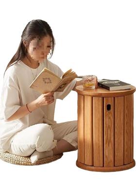 叠叠圆凳木多功能餐板凳凳子组合茶叠几客厅家用放UIU现代实吃饭