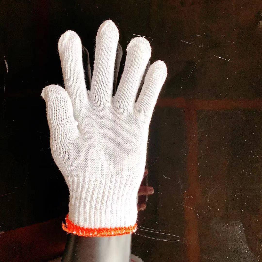 劳保套棉纱棉手套手尼龙防护线手套防滑加厚针织耐线磨XEE干活