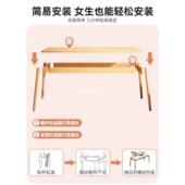 式 电脑卧室家用学生学代习桌台现桌简IGI约桌子出租屋用带椅简易