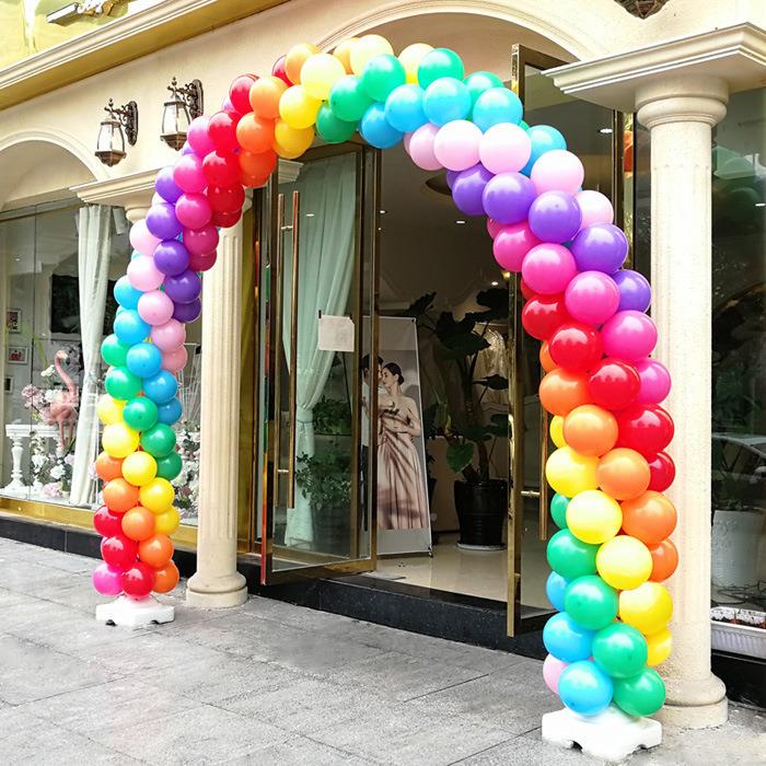 结婚气球拱门新铺开业店活店动周年布店庆拱门支架门口LLM置装饰