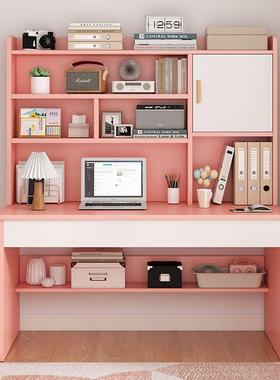 学生UEM习桌儿童书桌家简用孩书学架组合一体桌椅套装约卧室小写