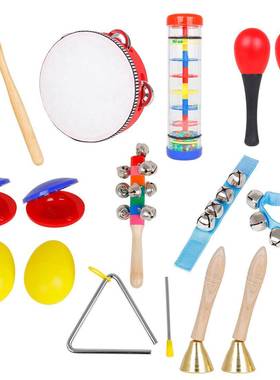 奥尔夫打OF01191击乐器套装0件具套儿早童宝宝音乐教益智教铃鼓组