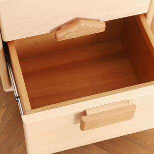 北约美黑胡桃木硬枫木拼接实床MGCB-CTG头柜现代简樱桃木橡木木原