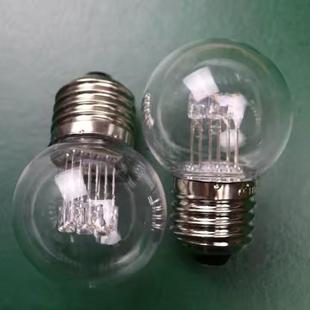 E2L螺口G745球型灯泡无品牌 外庭院ED智能灯串户气泡球灯灯串