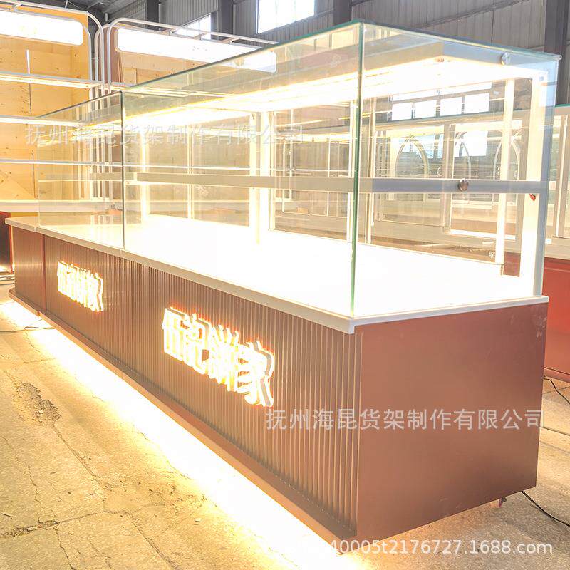 培面包柜展示柜面包中岛弧形玻璃蛋糕模店WXT柜型展示柜烘边柜展