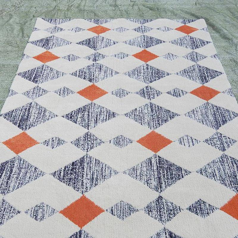 新款卧地毯机客厅圆织地毯沙发书垫房室网红民宿地毯无品牌/地垫