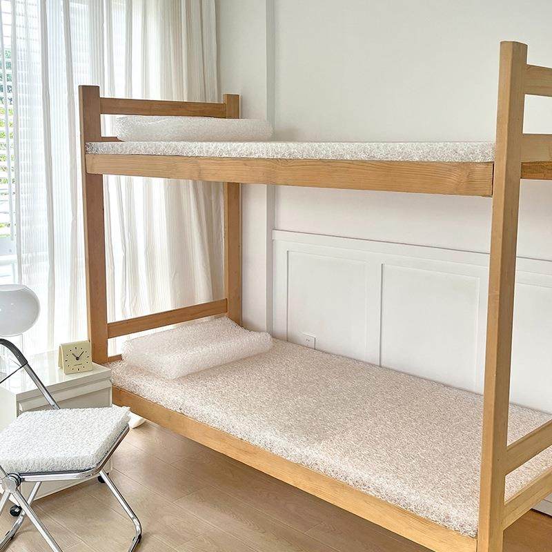 #新空6D气纤维学生床垫软垫床褥垫榻榻0.9款mWHM.2米垫1子