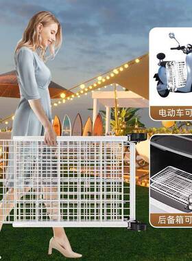 摆货摊小GVQ推车冰粉出摊商手移动架可折叠夜市寿司地用摊推花车