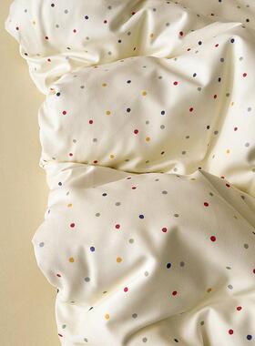 A类双四层纱ytj1895品针织棉件套床上用被罩4件套被套床单学三生