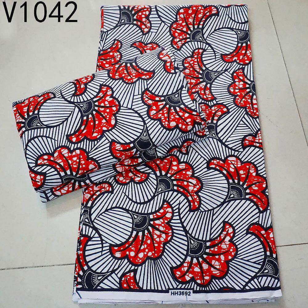 非洲蜡染布4x24支H印花2蜡布AfricanollandHZDw棉axfabric