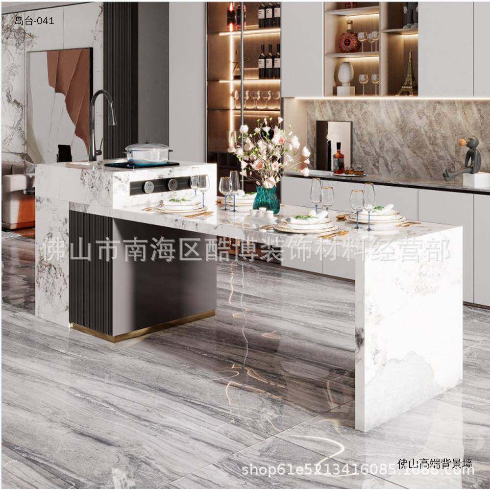 可一岩板岛台餐桌伸ZIK缩体轻奢家用厨房端多功能小户高型岛台任,住宅家具,岛台,淘宝优惠券,粉丝福利购,淘宝优惠卷