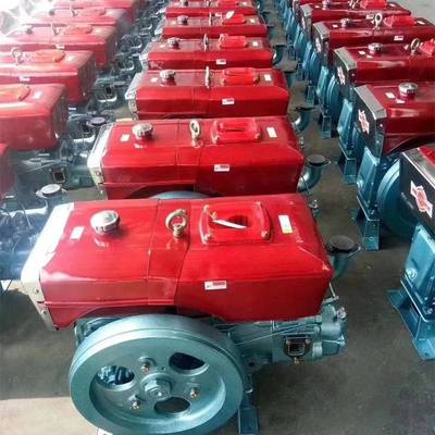 柴油机拖拉机头加厚消声器不易断铝水箱散热好电动手摇两种启动器