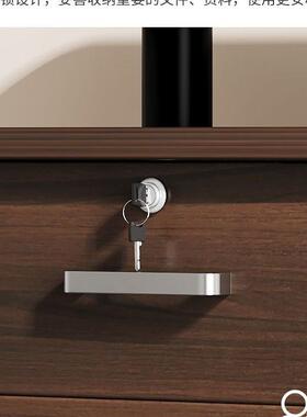 文件柜办公21644室桌下收纳柜带锁公储矮物柜置物柜办柜抽屉移动