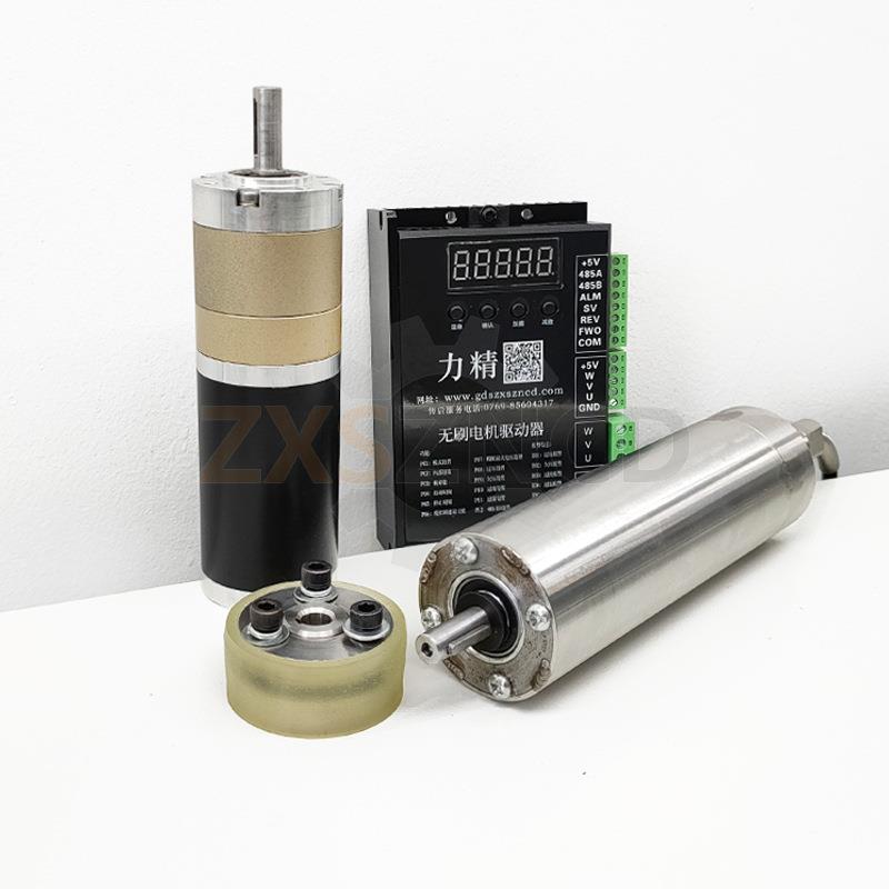 电无动滚电机直流行星刷减速电机42mm24V功筒率503JNH7-307.:1速