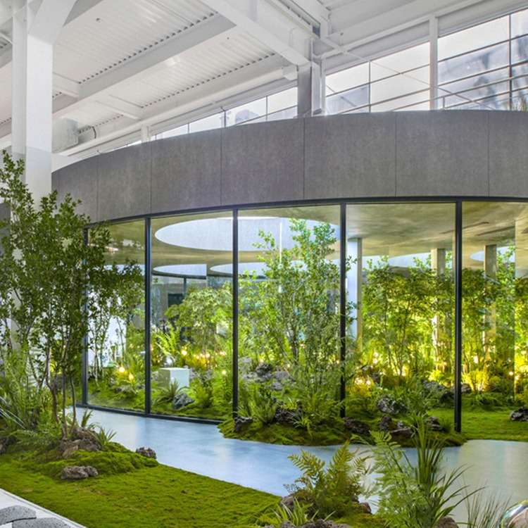 室内仿真绿植造景大型假树仿真树微景观植物落地森系空间装饰摆件
