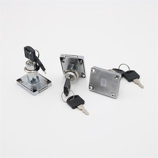加长舌长芯抽屉锁 双档转动锁舌抽屉锁 加长锁舌通开家具锁柜门锁