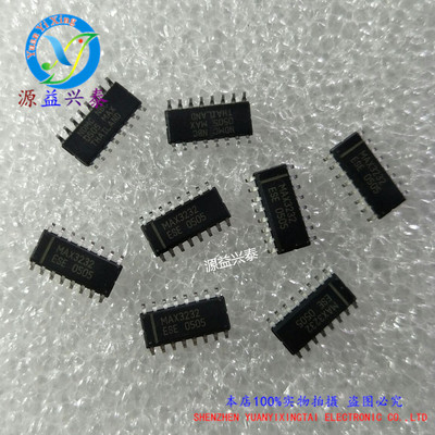 原装现货MAX3232 MAX3232ESE SOP16 低功率传送器及接收器
