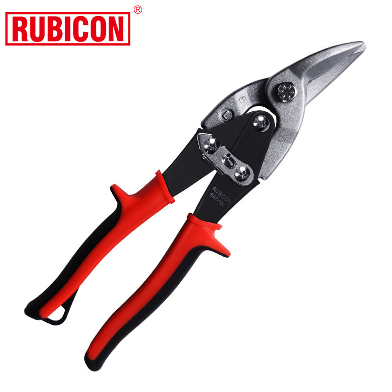RUBICON日本罗宾汉剪铝板铁丝网白铁皮工业剪刀航空剪