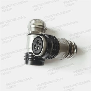 20芯防水航空插头座 2芯 HVG1P403推拉自锁A25 A16系列圆形连接器