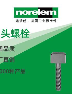 norelem德国原厂直供诺瑞朗NLM07570扁头螺栓
