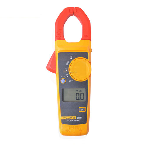 Fluke福禄克钳形表f302+ F303 F312 高精度数字电流表电工钳形表