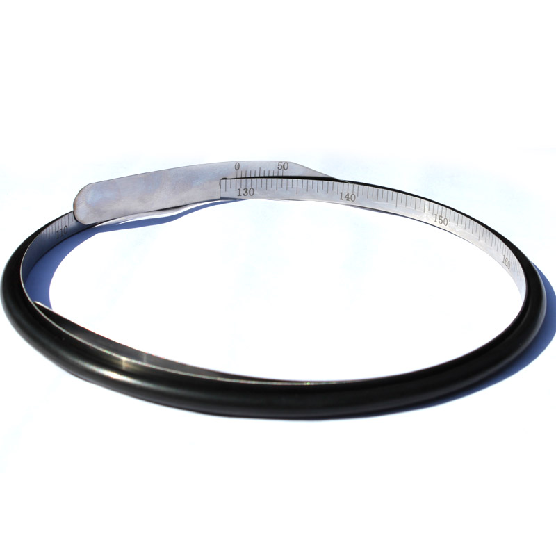 卷尺钢卷尺测量卷尺工具弹簧钢密封圈内径派尺0卷尺豁口派尺